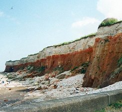 Cliffs at Hunstanton