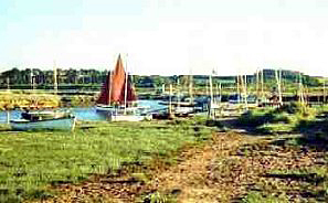 Red sails on the skyline